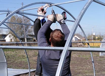 Инструкция по сборке теплицы из поликарбоната